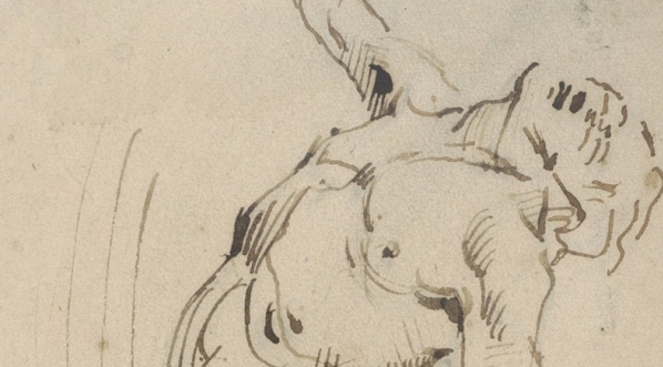  Cyprian Kamil  Norwid, studium aktu słaniającego się mężczyzny (1841-1883 r.)  