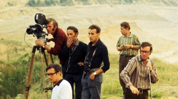  Realizacja filmu Andrzeja Jerzego Piotrowskiego "Znaki na drodze"  1969 roku.  