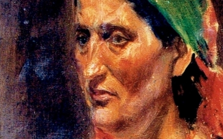  "Portret góralki" Marian Kazimierz Olszewski.  