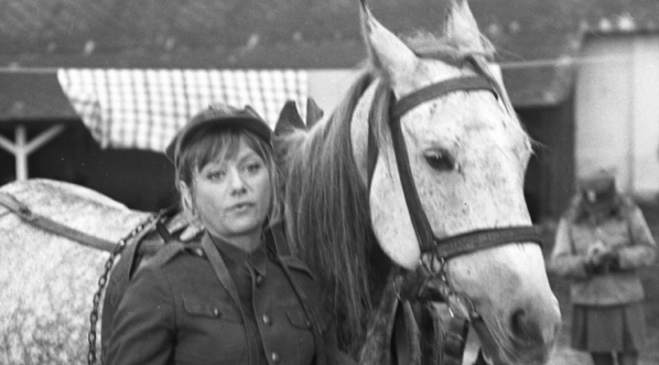  Krystyna Sienkiewicz w filmie Hieronima Przybyła "Rzeczpospolita babska" z 1969 roku.  