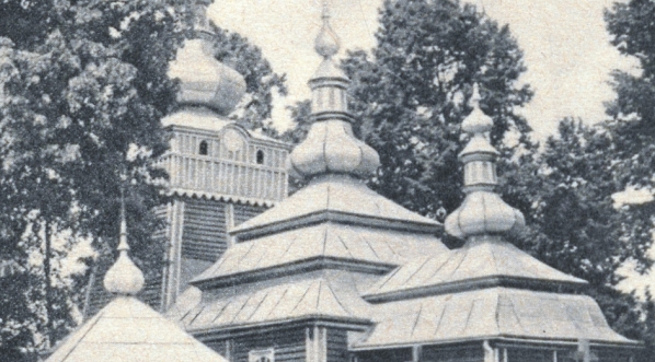  "Niedziela przed cerkwią w Wysowej (pow. gorlicki).  