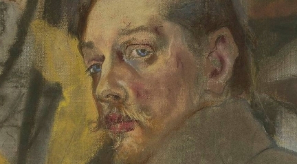  "Autoportret" Kazimierza Sichulskiego.  