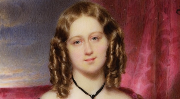  "Portret Aleksandry z Potockich Augustowej Potockiej" Moritza Michaela Daffingera.  