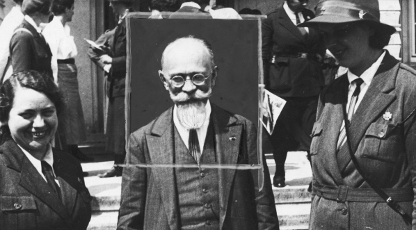  Międzynarodowy Kongres Harcerek w Buczu. (fot. Czesław Datka, sierpień 1932 r.)  