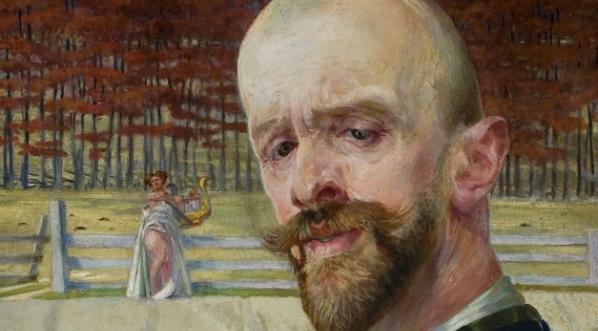  "Autoportret w zbroi ze skrzypeczkami" Jacka Malczewskiego.  