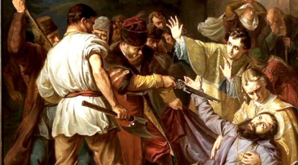  "Męczeństwo świętego Józefata Kuncewicza" Józefa Simmlera.  