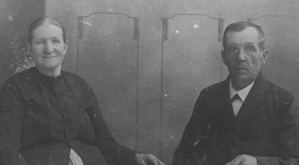  Józef Korfanty z żoną Karoliną - rodzice Wojciecha Korfantego.  