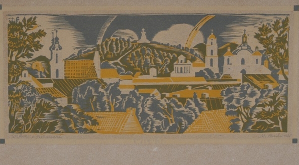  Michał Rouba "Wilno" (drzeworyt)  