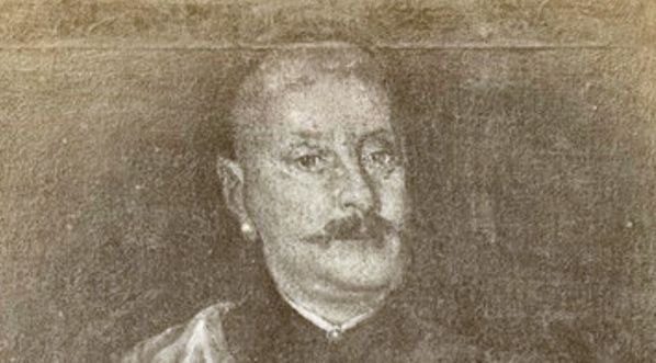  "Portret Wacława Rzewuskiego" sfotografowany przez Michała Greima.  