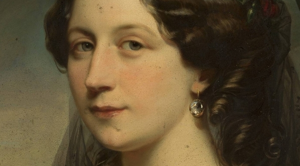  "Portret Aleksandry z Potockich Potockiej" Carla von Blaasa.  
