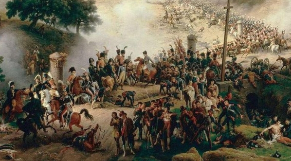  "Bitwa w wąwozie Samo Sierra, 30 listopada 1808"  Louisa-Françoisa Lejeune`a.  