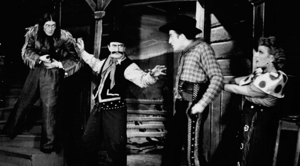  Warszawa. Występ teatrzyku rozmaitości "Jar" styczeń 1944 rok.  