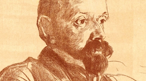  "Portret Jacka Malczewskiego" Leona Wyczółkowskiego.  