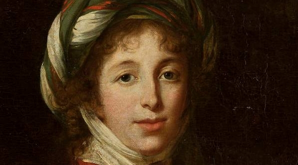  "Portret  Heleny z Przeździeckich Radziwiłłowej" Marie Elisabeth-Luise  Vigée-Lebrun.  