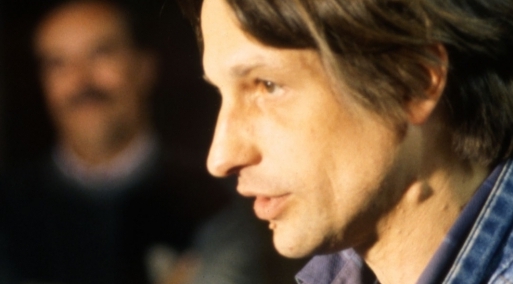  Reżyser Piotr Łazarkiewicz w trakcie realizacji filmu "Pora na czarownice" (1993).  