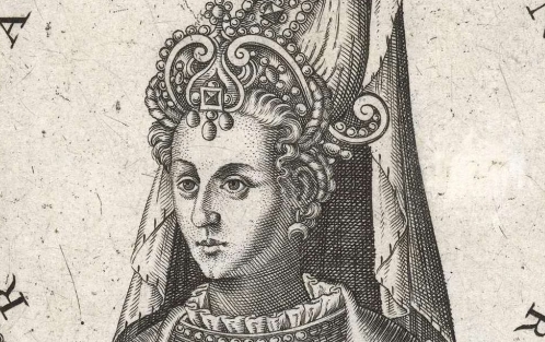  "Portret Sułtanki Roxelany" Johanna Theodora de Bry.  