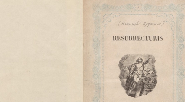  Zygmunt Krasiński "Resurrecturis" (wyd. 1852 r., strona tytułowa)  