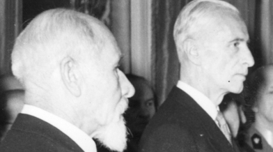  Spotkanie noworoczne u prezydenta Władysława Raczkiewicza w styczniu 1945 roku.  