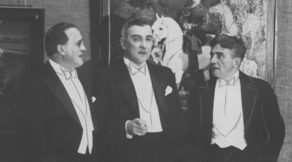  Karol Szymanowski, Grzegorz Fitelberg i Karol Stryjeński w Instytucie Propagandy Sztuki w Warszawie, 19.01.1932 r.  