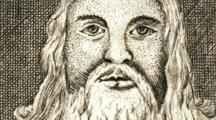  "Vladislavs Locticvs Rex Poloniae Institvtor Ordinis heroici Aquilae Albae A~)o. MCCCXXV" Jana Surmackiego.  