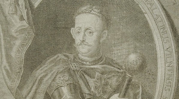  Kazimierz Jan Paweł Sapieha, grafika portretowa (autor: Jan Fryderyk Mylius)  