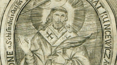  "Martyr B Iosaphat Kuncewicz" Mikołaja Schnopsa.  