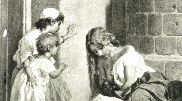  "Sieroty (Już tylko nędza)" Artura Grottgera.  