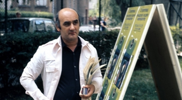 Henryk Kluba podczas Festiwalu Polskich Filmów Fabularnych w Gdańsku w 1974 roku.  