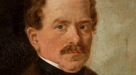  "Portret Gracjana Rudowskiego" Feliksa Pęczarskiego.  