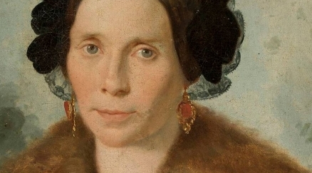  "Portret Rudowskiej" Feliksa Pęczarskiego.  