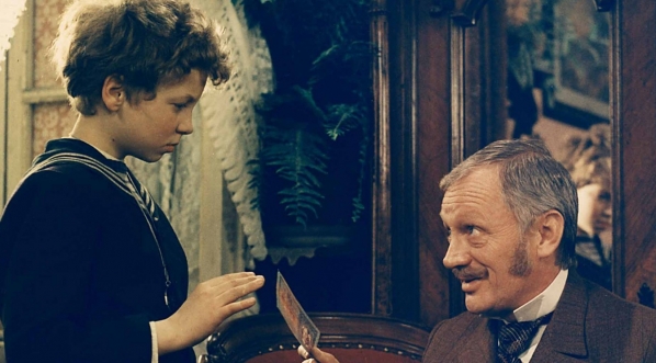  Adam Probosz i Witold Pyrkosz w filmie Wojciecha Fiwka "Jeśli serce masz bijące" z 1980 roku.  