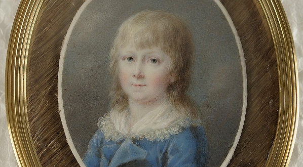  Jan Potocki "Podróżnik" jako mały chłopczyk.  