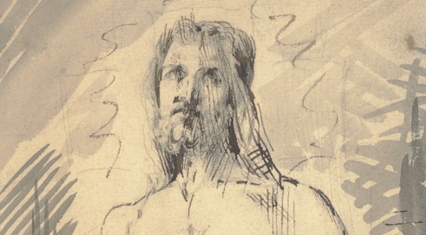  Cyprian Kamil  Norwid "Chrystus z szat obdarty"  (1841-1883 r.)  