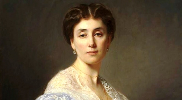  "Portret generałowej Aleksandry Zatlerowej" Józefa Simmlera.  