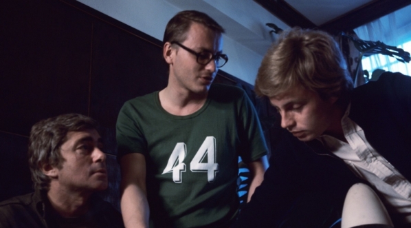  Na planie filmu Tomasza Zygadły "Rebus" z 1977 roku.  