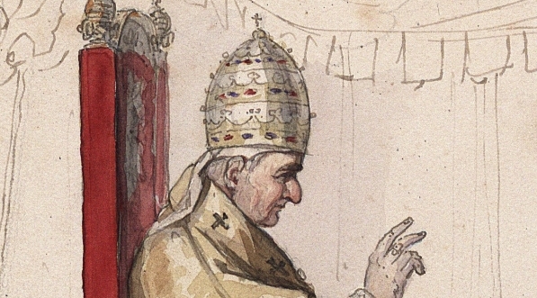  "Błogosławieństwo Grzegorza XVI" Ksawerego Jana Kaniewskiego.  