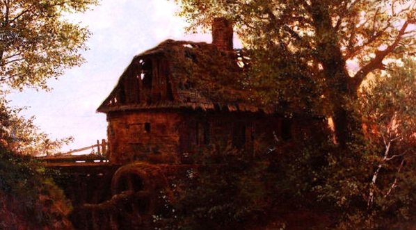  "Stary  młyn" Józefa Rapackiego.  
