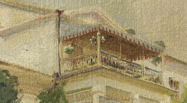  "Pałac w Szamrajówce" Stanisława Kaczora Batowskiego.  