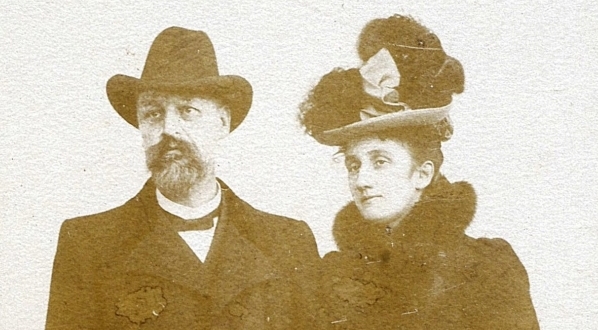  Portret Konrada i Wandy Prószyńskich.  