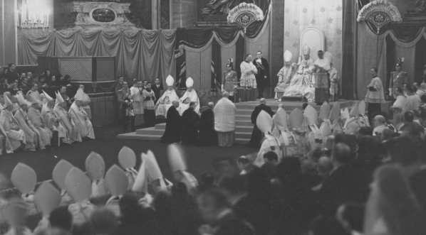  Kanonizacja błogosławionego Andrzeja Boboli w Rzymie w maju 1938 roku.  