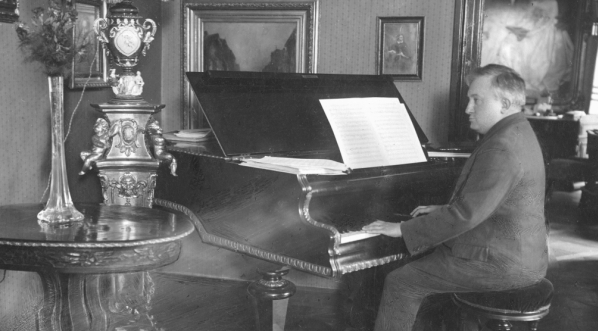  Ludomir Różycki podczas pobytu w Wiedniu w 1930 r.  