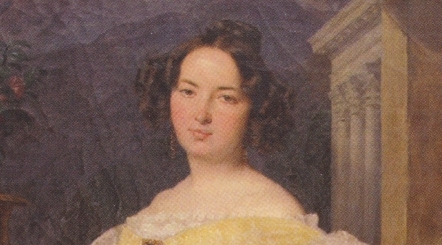  "Portret pani Hańskiej" Ferdinanda Georga Waldmüllera.  