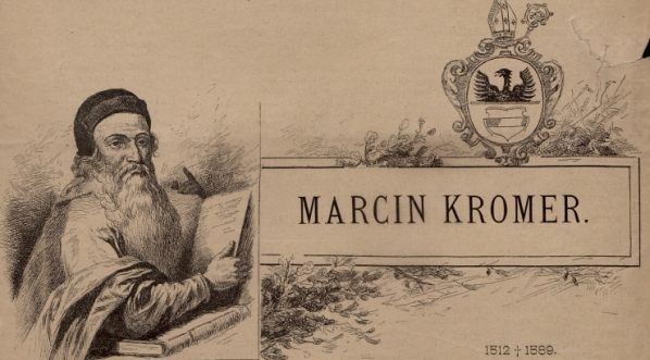  Pierwsza strona czasopisma z portretem Marcina Kromera i poświęconym mu artykułem.  