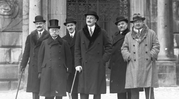  Wizyta ministra skarbu Jerzego Zdziechowskiego w Krakowie w 1926 roku.  