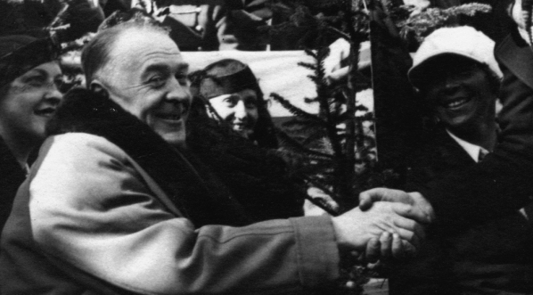  Kazimierz Junosza-Stępowski podczas pobytu w Zakopanem w 1935 roku.  