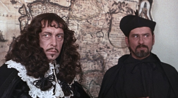  Piotr Pawłowski i Witold Skaruch w filmie Jerzego Hoffmana "Potop" z 1974 roku.  