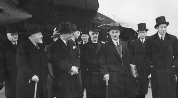  Wizyta ministra spraw zagranicznych Norwegii Halvdana Kohta w Polsce  (17.04.1936).  