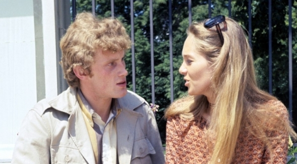  Daniel Olbrychski i Małgorzata Braunek.  