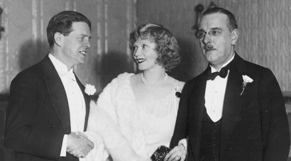  Bankiet w Domu Narodowym w Nowym Jorku w latach 1930-1939.  