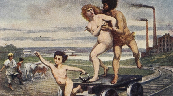  "Wynalazek transportu kolejowego."  